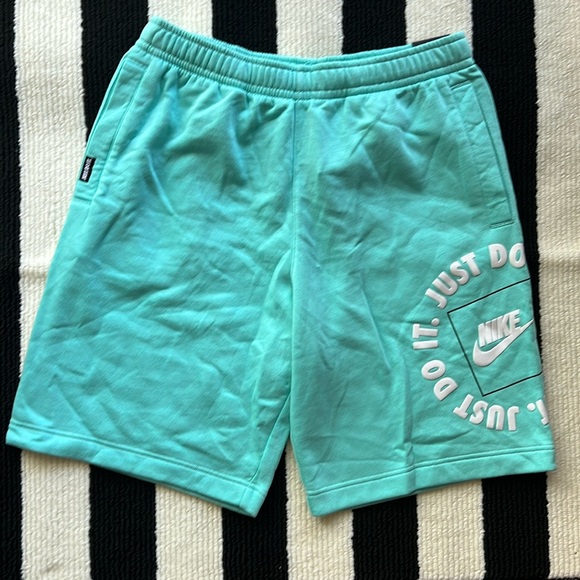 Nike Men’s Baggy Blue Sweat Shorts NWT - Picture 6 of 12